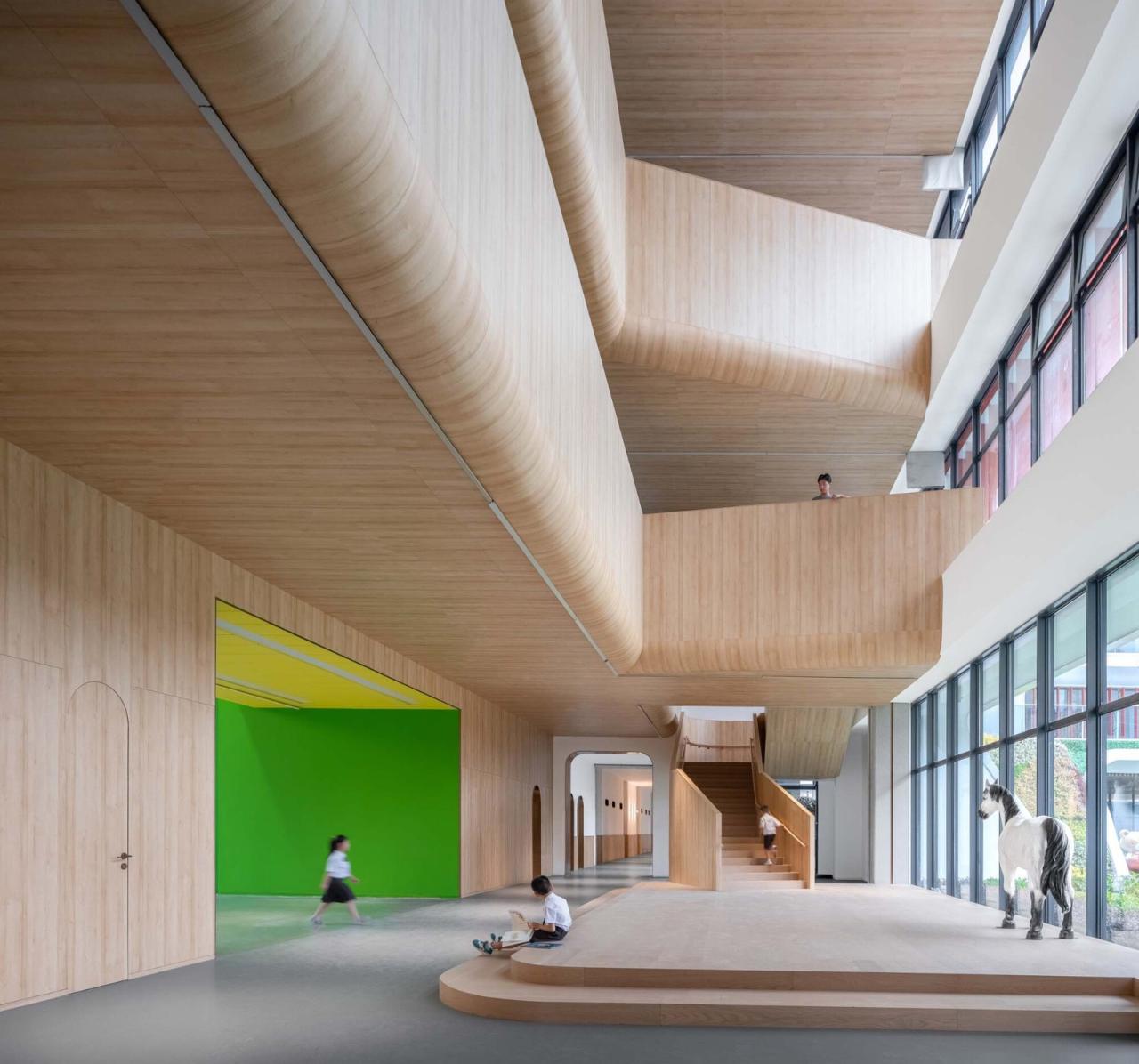 BIM建筑|金昌蒙德斐尔.幼儿园 / 零壹城市建筑事务所 BIM建筑|金昌蒙德斐尔.幼儿园 / 零壹城市建筑事务所