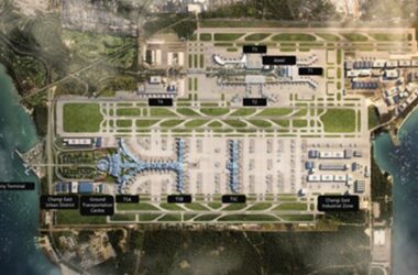 BIM建筑|KPF和赫斯维克重新定义航站楼功能-BIM建筑网