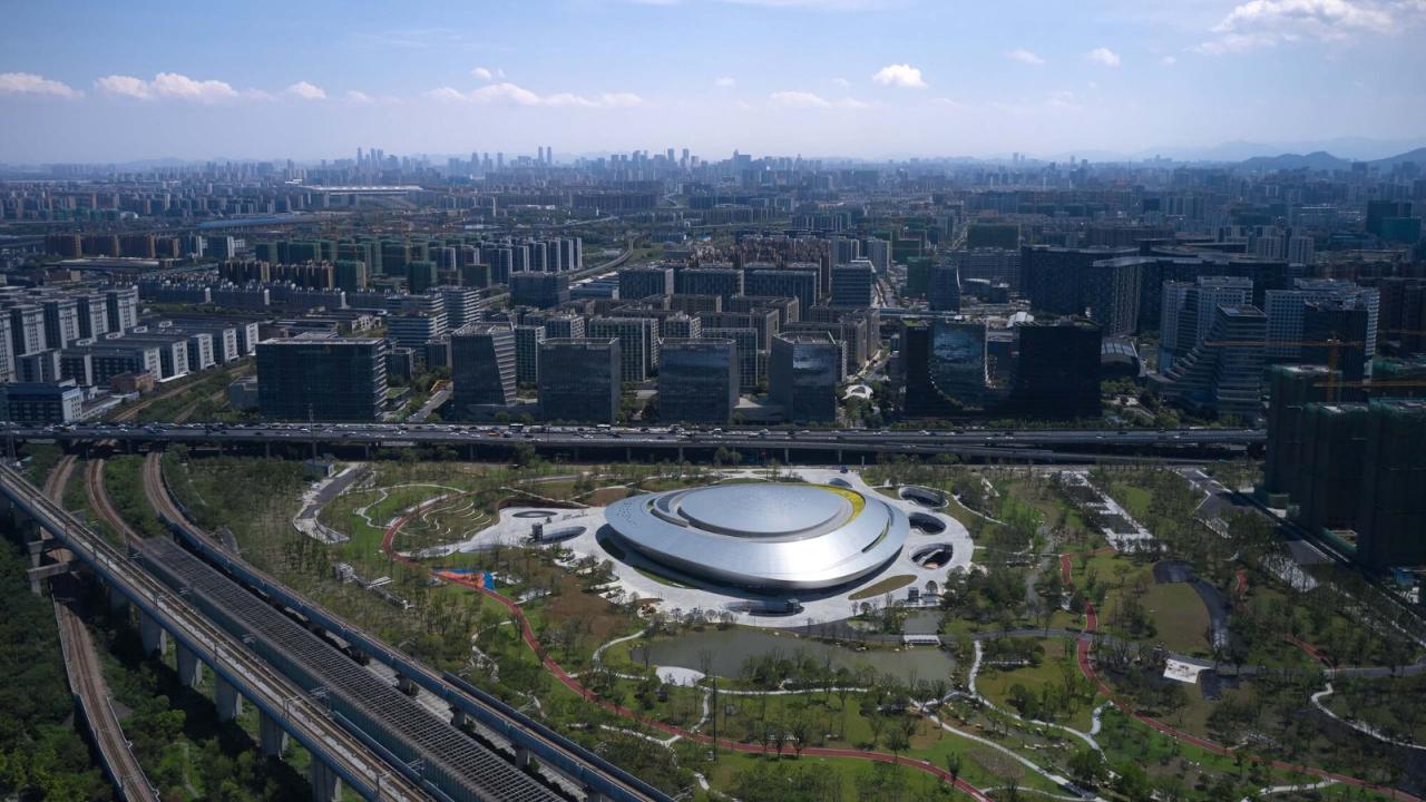BIM建筑|中国杭州电竞中心 / 中南建筑设计院 BIM建筑|中国杭州电竞中心 / 中南建筑设计院
