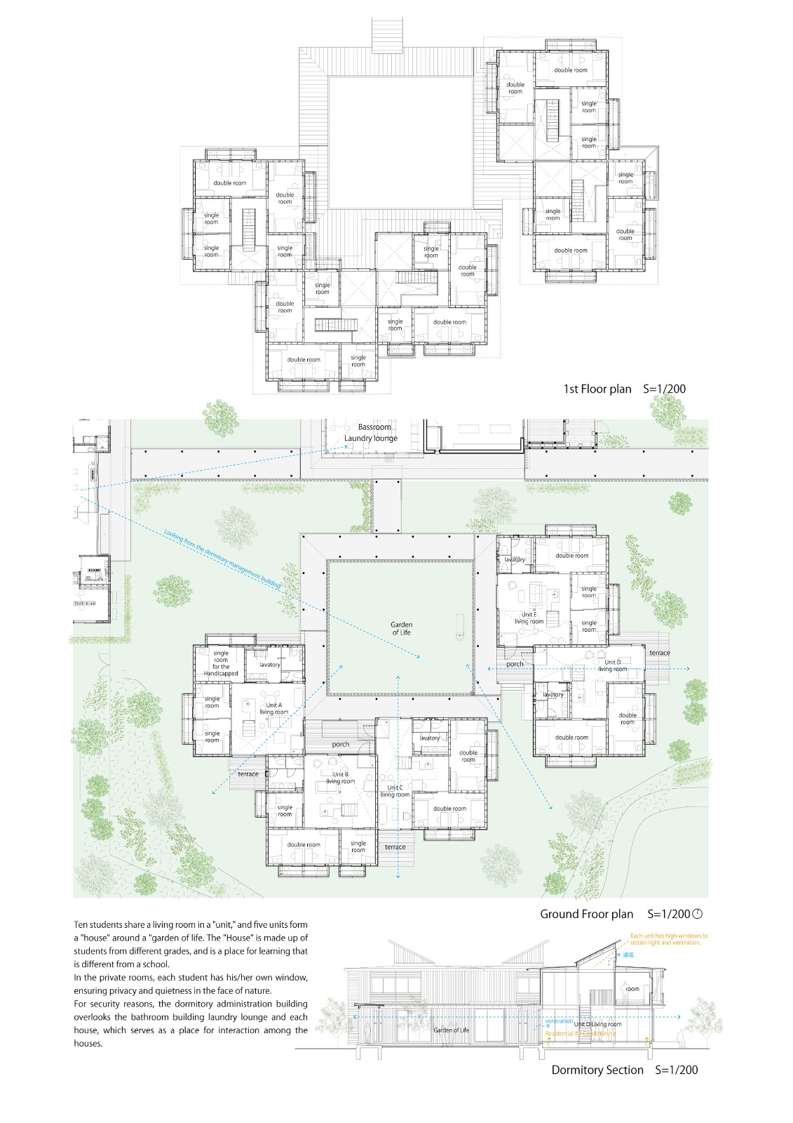 BIM建筑|组团式校园,广岛叡智学院 / CAn BIM建筑|组团式校园,广岛叡智学院 / CAn
