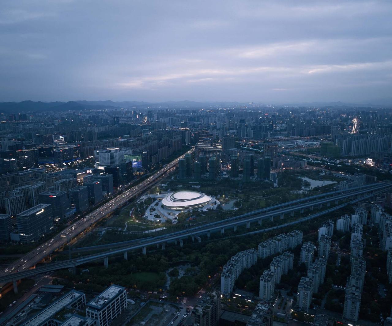 BIM建筑|中国杭州电竞中心 / 中南建筑设计院 BIM建筑|中国杭州电竞中心 / 中南建筑设计院