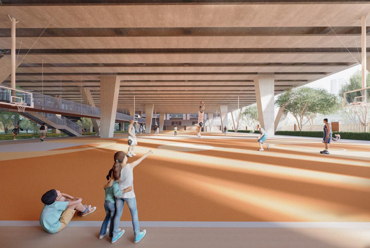 BIM建筑|深圳市黄龙坡九年一贯制学校 / 一境建筑设计 BIM建筑|深圳市黄龙坡九年一贯制学校 / 一境建筑设计
