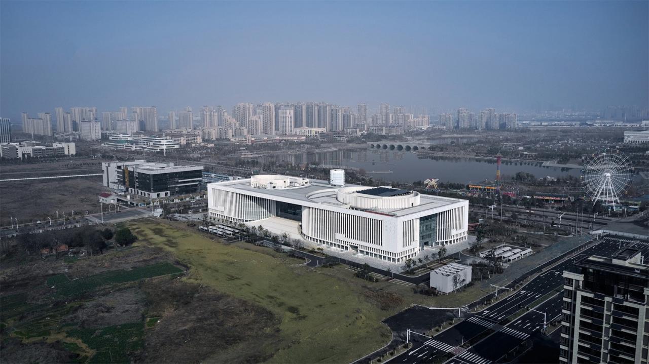 BIM建筑|肥东县大剧院文化馆 / 上海华都建筑规划设计有限公司 BIM建筑|肥东县大剧院文化馆 / 上海华都建筑规划设计有限公司