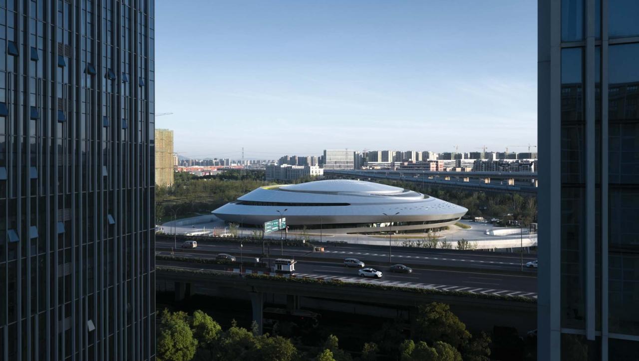 BIM建筑|中国杭州电竞中心 / 中南建筑设计院 BIM建筑|中国杭州电竞中心 / 中南建筑设计院