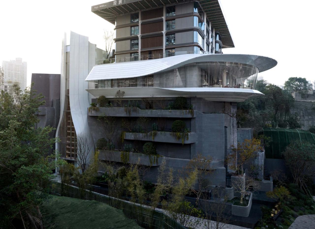 BIM建筑|重庆观宸城市会客厅 / 上海正象建筑设计事务所 BIM建筑|重庆观宸城市会客厅 / 上海正象建筑设计事务所