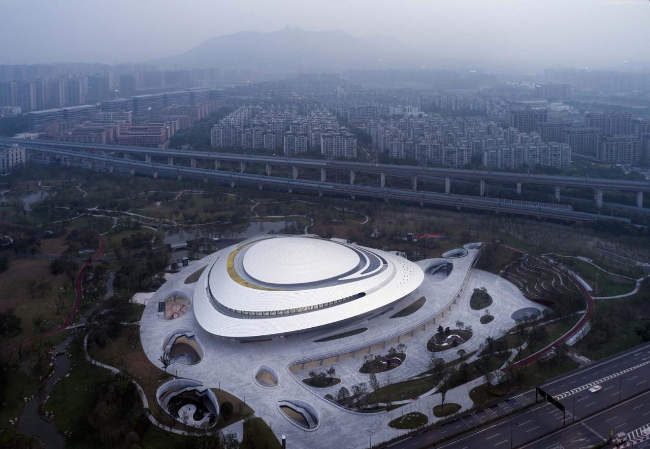 BIM建筑|中国杭州电竞中心 / 中南建筑设计院 BIM建筑|中国杭州电竞中心 / 中南建筑设计院