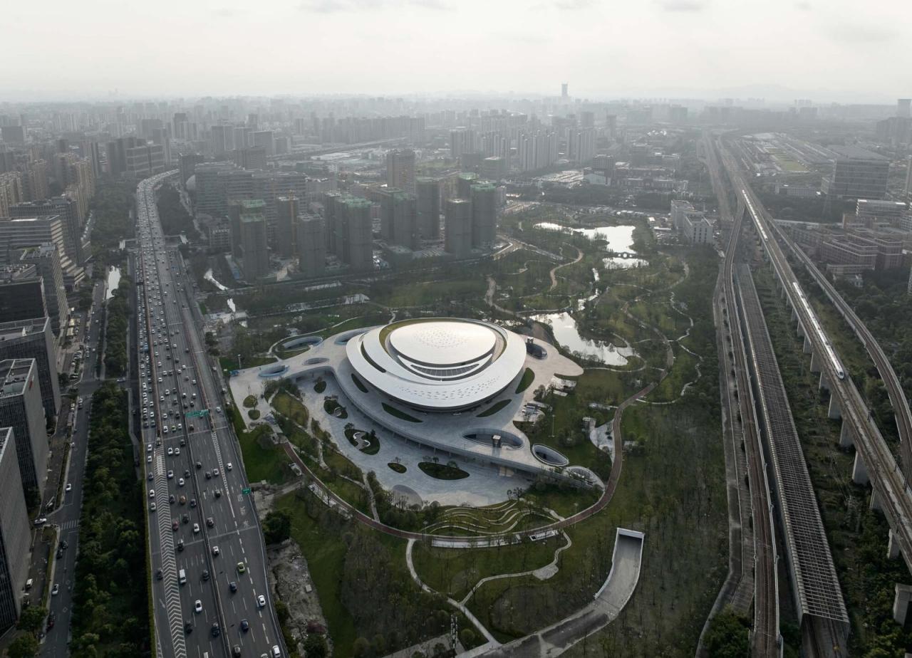 BIM建筑|中国杭州电竞中心 / 中南建筑设计院 BIM建筑|中国杭州电竞中心 / 中南建筑设计院