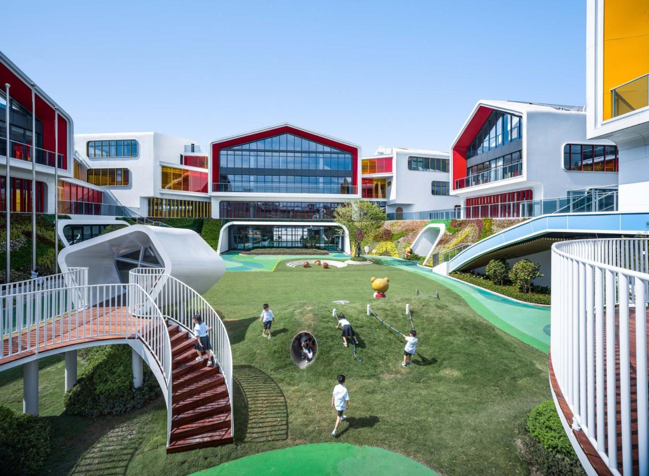 BIM建筑|金昌蒙德斐尔.幼儿园 / 零壹城市建筑事务所 BIM建筑|金昌蒙德斐尔.幼儿园 / 零壹城市建筑事务所
