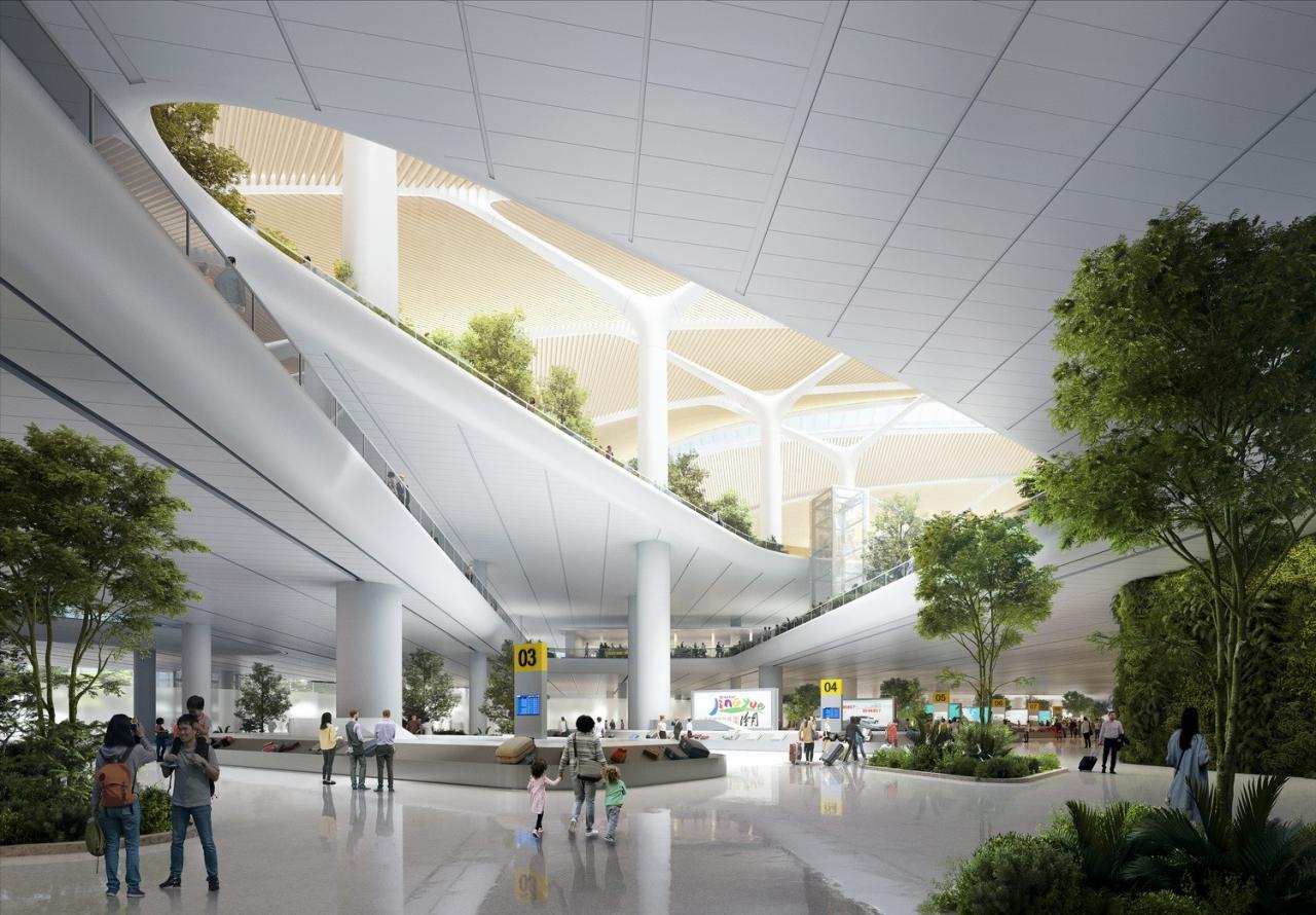 BIM建筑|长春机场新航站楼中标方案 / MAD联合体 BIM建筑|长春机场新航站楼中标方案 / MAD联合体