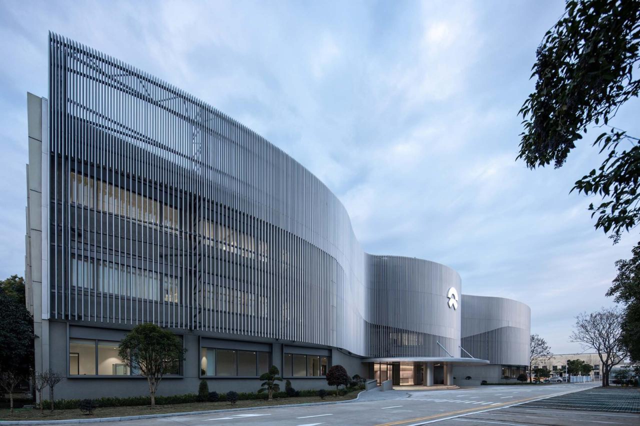 BIM建筑|蔚来交付中心 / Kokaistudios BIM建筑|蔚来交付中心 / Kokaistudios