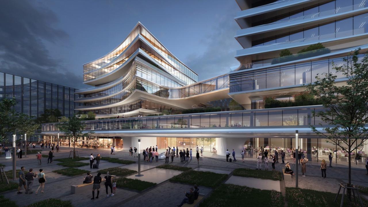 BIM建筑|Hanner 商业中心即将动工 / 扎哈事务所 BIM建筑|Hanner 商业中心即将动工 / 扎哈事务所