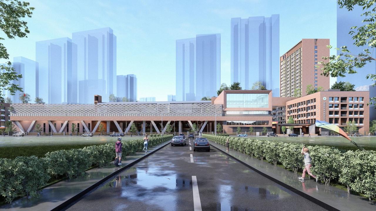 BIM建筑|深圳市黄龙坡九年一贯制学校 / 一境建筑设计 BIM建筑|深圳市黄龙坡九年一贯制学校 / 一境建筑设计