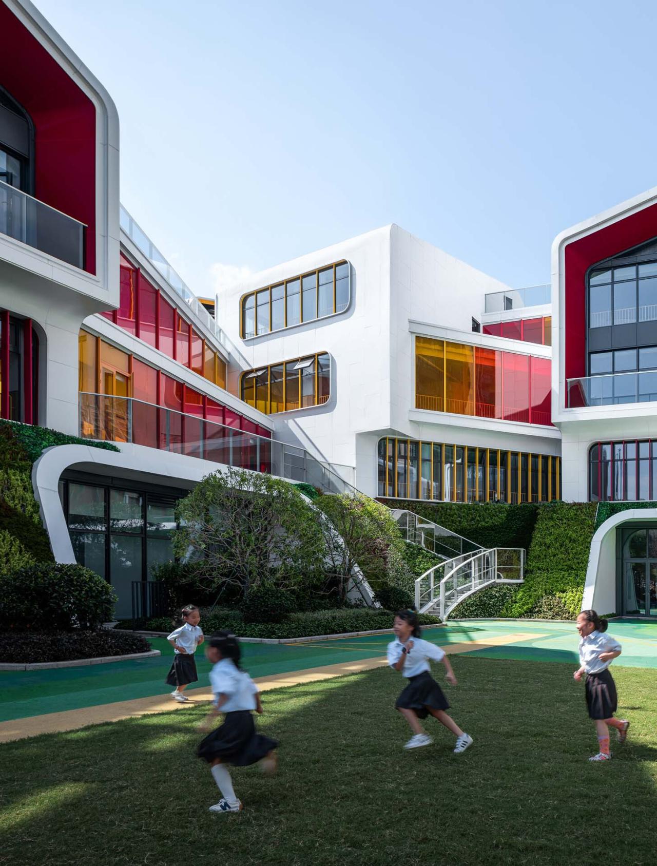 BIM建筑|金昌蒙德斐尔.幼儿园 / 零壹城市建筑事务所 BIM建筑|金昌蒙德斐尔.幼儿园 / 零壹城市建筑事务所