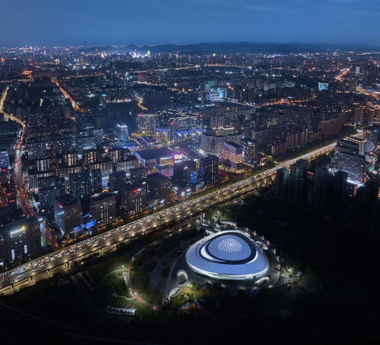 BIM建筑|中国杭州电竞中心 / 中南建筑设计院 BIM建筑|中国杭州电竞中心 / 中南建筑设计院