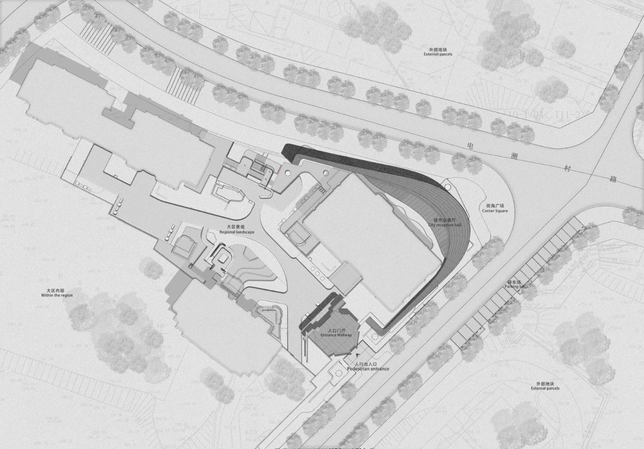 BIM建筑|重庆观宸城市会客厅 / 上海正象建筑设计事务所 BIM建筑|重庆观宸城市会客厅 / 上海正象建筑设计事务所