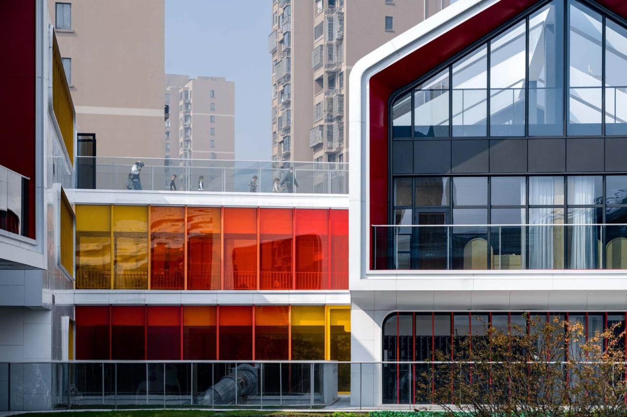 BIM建筑|金昌蒙德斐尔.幼儿园 / 零壹城市建筑事务所 BIM建筑|金昌蒙德斐尔.幼儿园 / 零壹城市建筑事务所