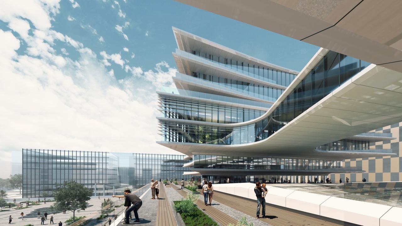 BIM建筑|Hanner 商业中心即将动工 / 扎哈事务所 BIM建筑|Hanner 商业中心即将动工 / 扎哈事务所