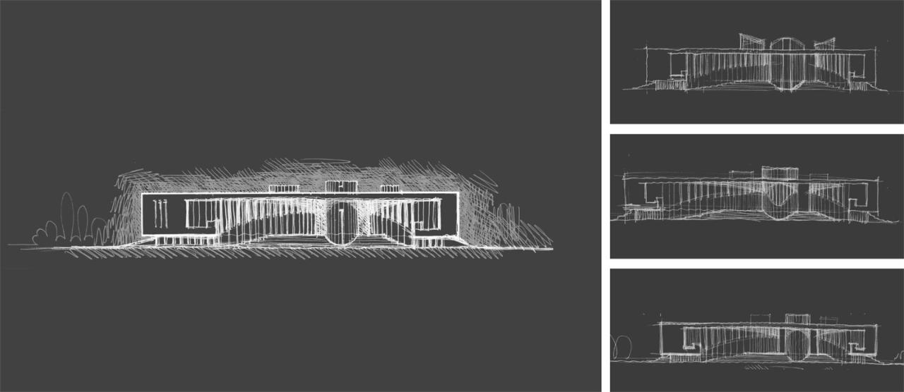 BIM建筑|肥东县大剧院文化馆 / 上海华都建筑规划设计有限公司 BIM建筑|肥东县大剧院文化馆 / 上海华都建筑规划设计有限公司