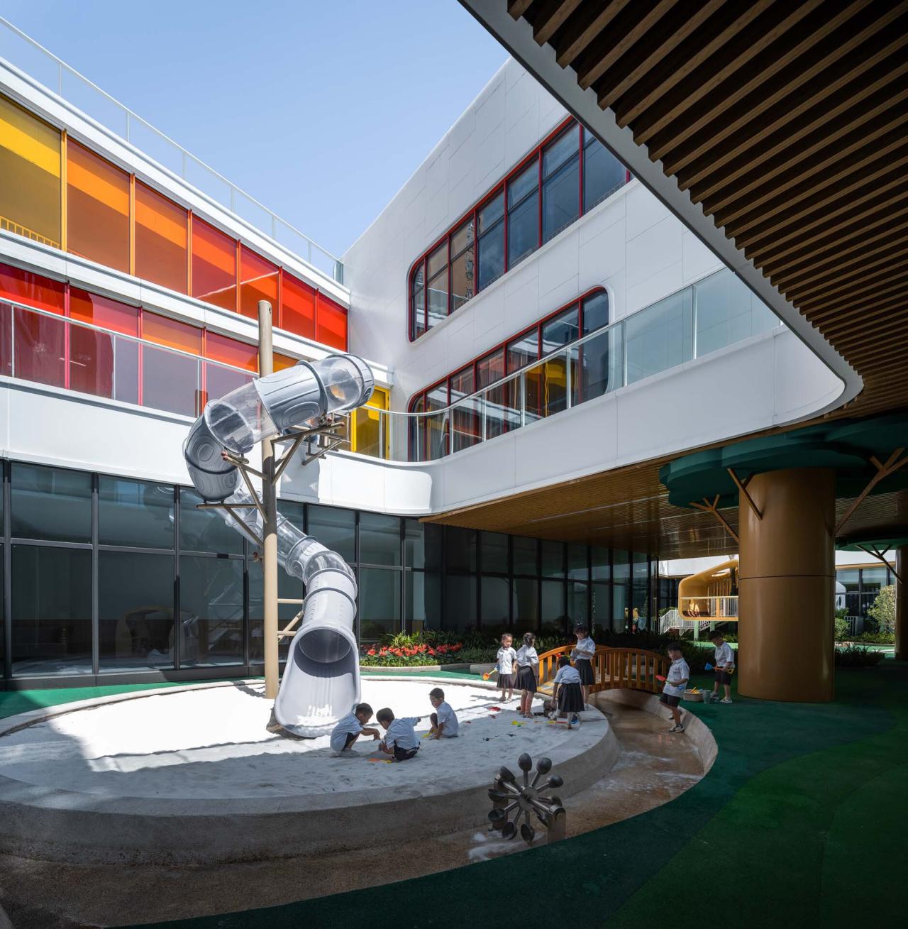 BIM建筑|金昌蒙德斐尔.幼儿园 / 零壹城市建筑事务所 BIM建筑|金昌蒙德斐尔.幼儿园 / 零壹城市建筑事务所