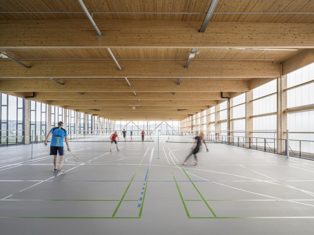 BIM建筑|空中健身,通快集团运动中心 / Barkow Leibinger BIM建筑|空中健身,通快集团运动中心 / Barkow Leibinger