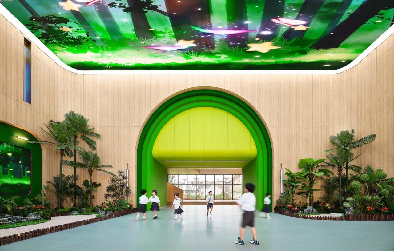 BIM建筑|金昌蒙德斐尔.幼儿园 / 零壹城市建筑事务所 BIM建筑|金昌蒙德斐尔.幼儿园 / 零壹城市建筑事务所