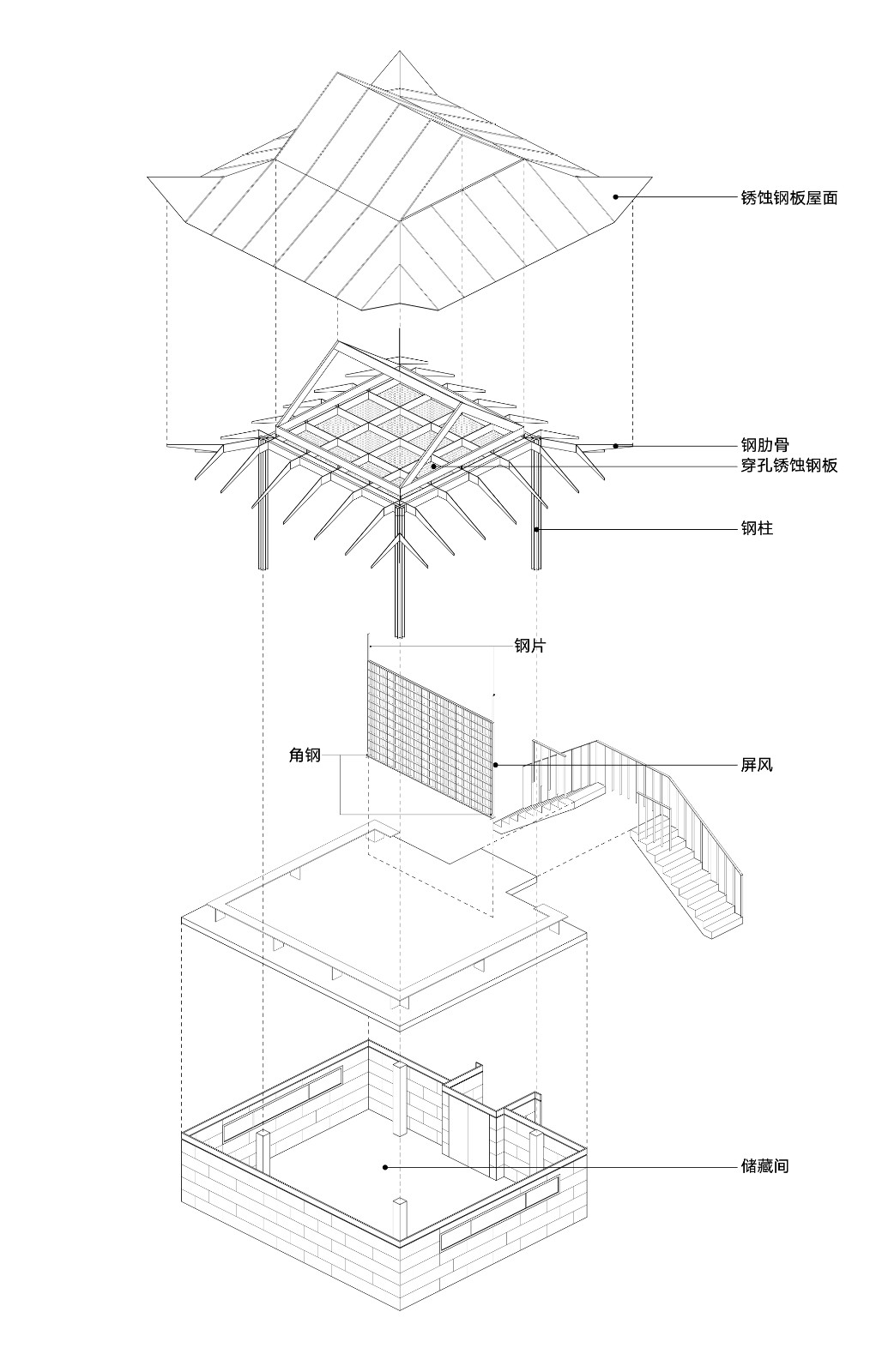 BIM建筑|长三角一体化示范区:丁栅水乡SOHO智慧粮仓 / line+建筑事务所、MLA+ BIM建筑|长三角一体化示范区:丁栅水乡SOHO智慧粮仓 / line+建筑事务所、MLA+