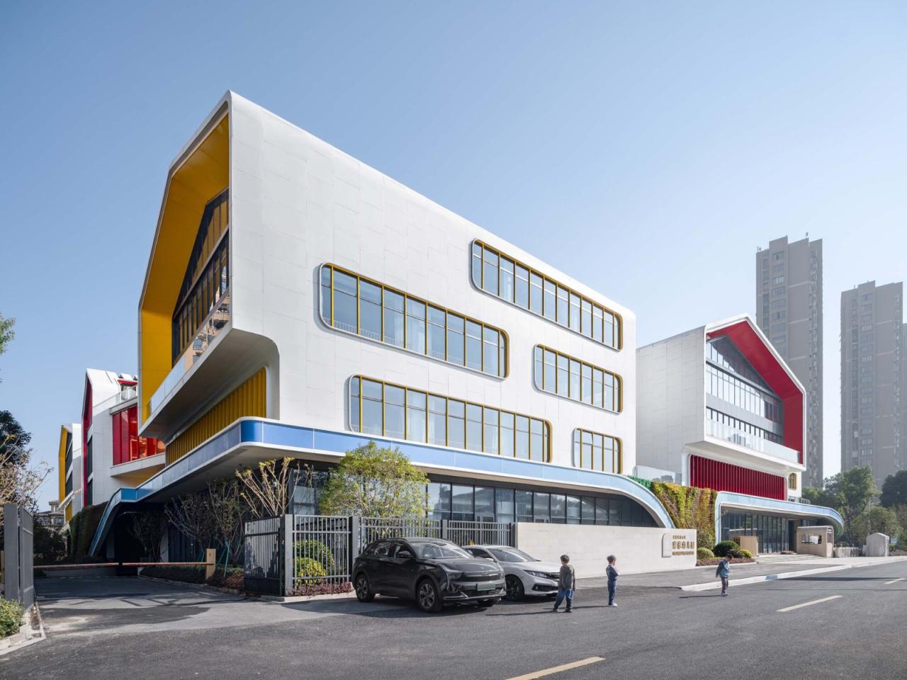 BIM建筑|金昌蒙德斐尔.幼儿园 / 零壹城市建筑事务所 BIM建筑|金昌蒙德斐尔.幼儿园 / 零壹城市建筑事务所