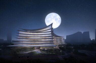 BIM建筑|中标候选方案:武汉图书馆新馆:叠书成阁·楚风江韵 / 维思平建筑设计-BIM建筑网