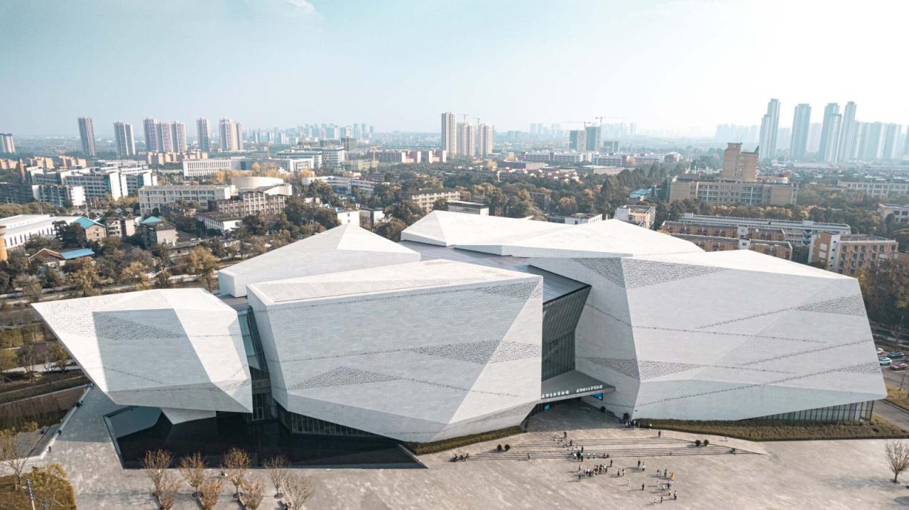 BIM建筑|成都自然博物馆 / Pelli Clarke & Partners + 中国建筑西南设计研究院 BIM建筑|成都自然博物馆 / Pelli Clarke & Partners + 中国建筑西南设计研究院