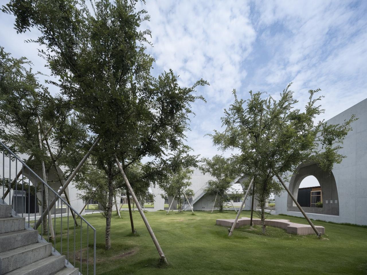 BIM建筑|组团式校园,广岛叡智学院 / CAn BIM建筑|组团式校园,广岛叡智学院 / CAn
