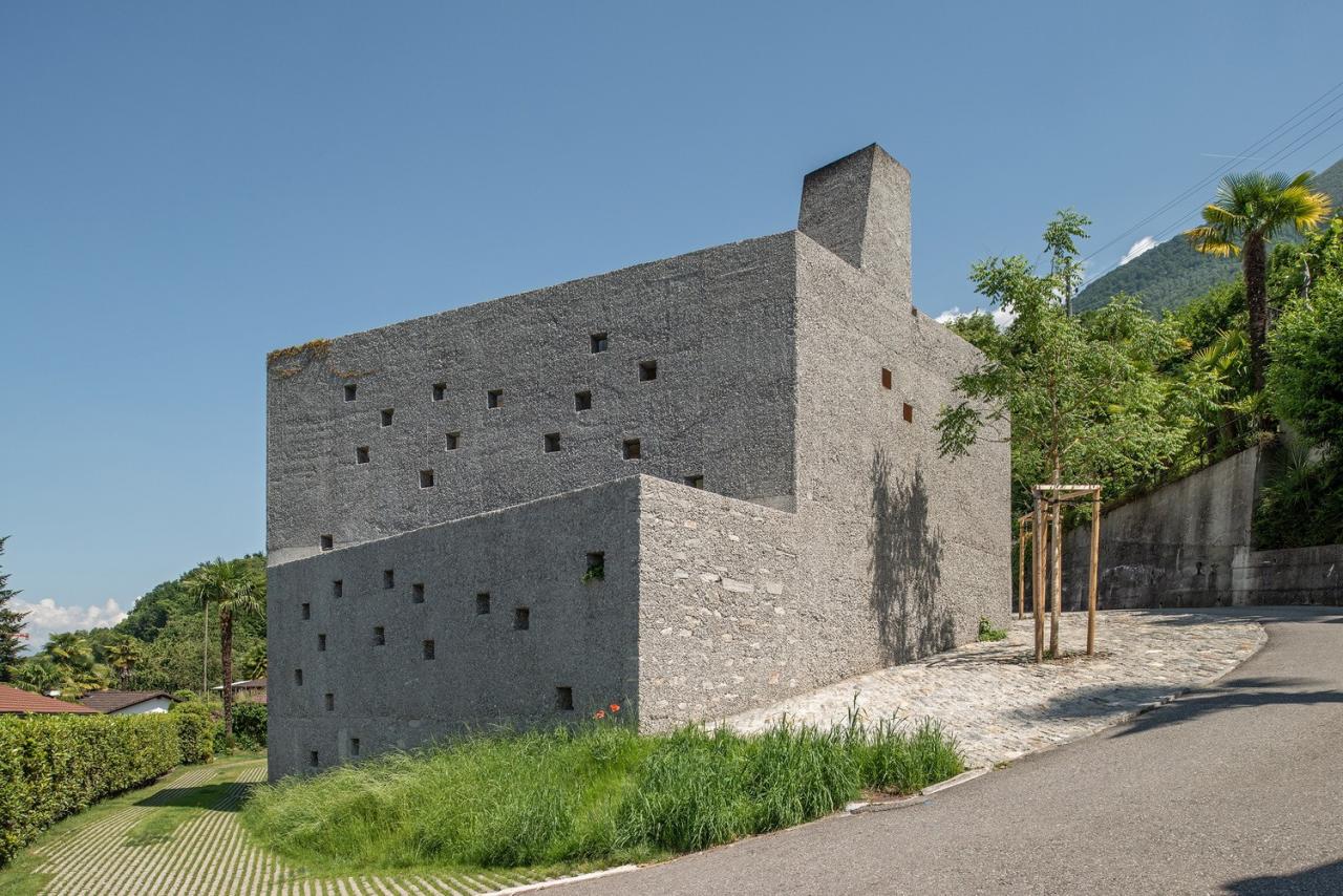 BIM建筑|San Nazzaro 住宅 / Wespi de Meuron Romeo architects BIM建筑|San Nazzaro 住宅 / Wespi de Meuron Romeo architects