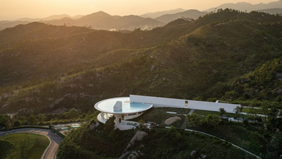 BIM建筑|三文工作室设计悬崖顶图书馆 BIM建筑|三文工作室设计悬崖顶图书馆