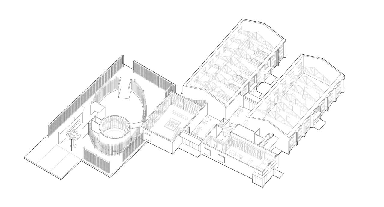 BIM建筑|长三角一体化示范区:丁栅水乡SOHO智慧粮仓 / line+建筑事务所、MLA+ BIM建筑|长三角一体化示范区:丁栅水乡SOHO智慧粮仓 / line+建筑事务所、MLA+