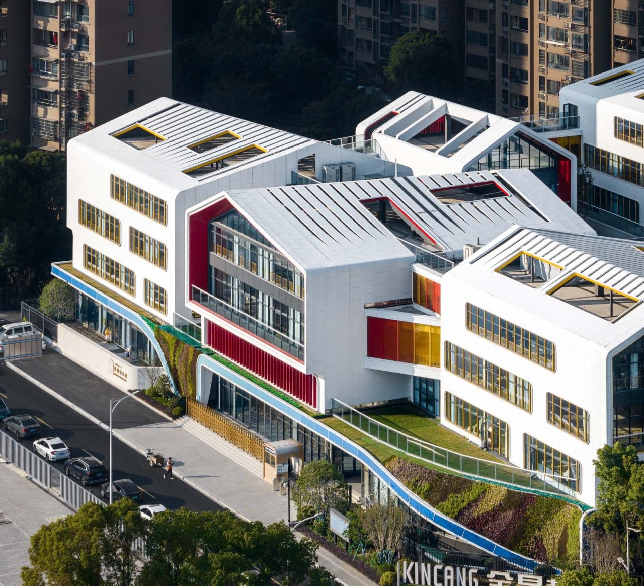 BIM建筑|金昌蒙德斐尔.幼儿园 / 零壹城市建筑事务所 BIM建筑|金昌蒙德斐尔.幼儿园 / 零壹城市建筑事务所
