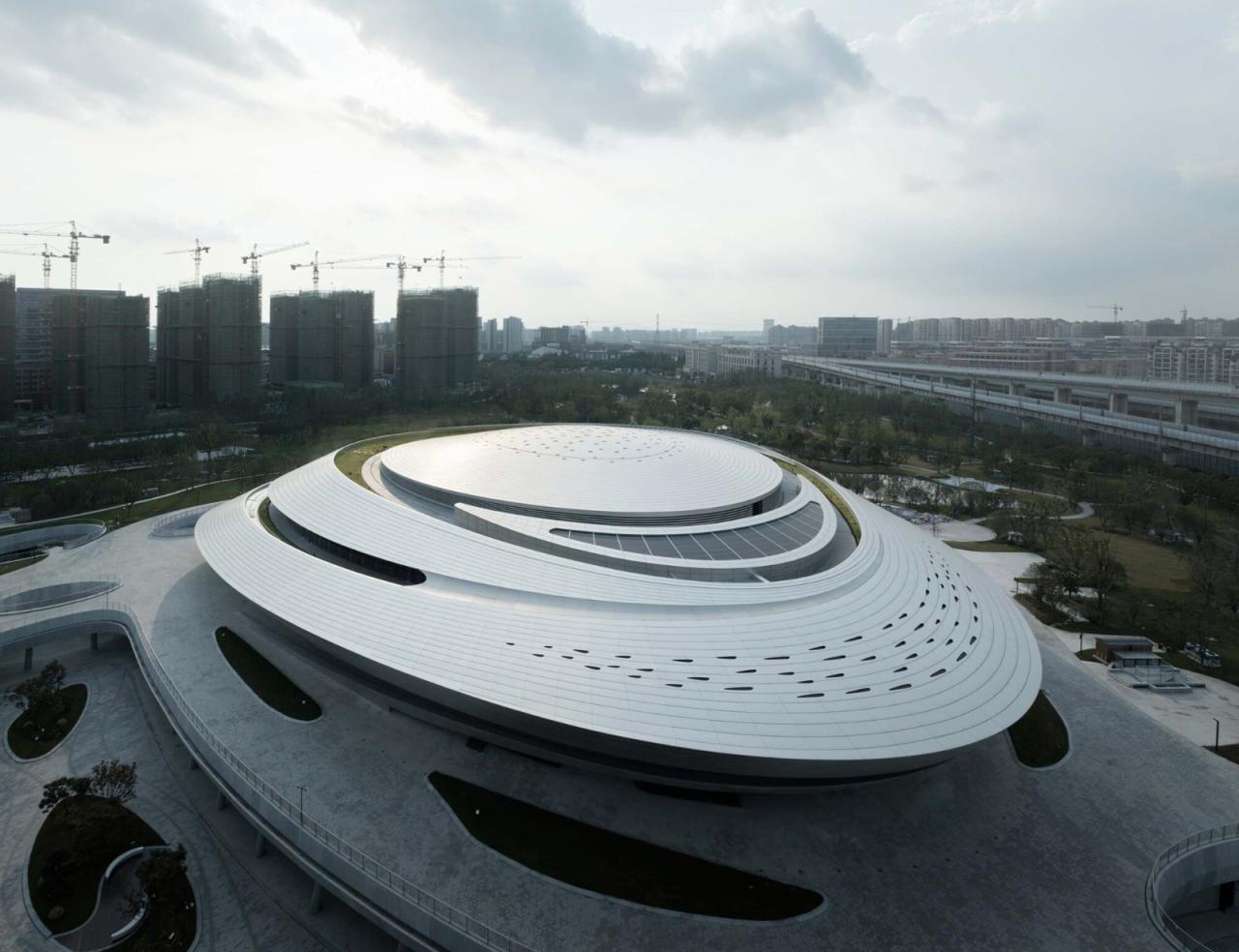 BIM建筑|中国杭州电竞中心 / 中南建筑设计院 BIM建筑|中国杭州电竞中心 / 中南建筑设计院