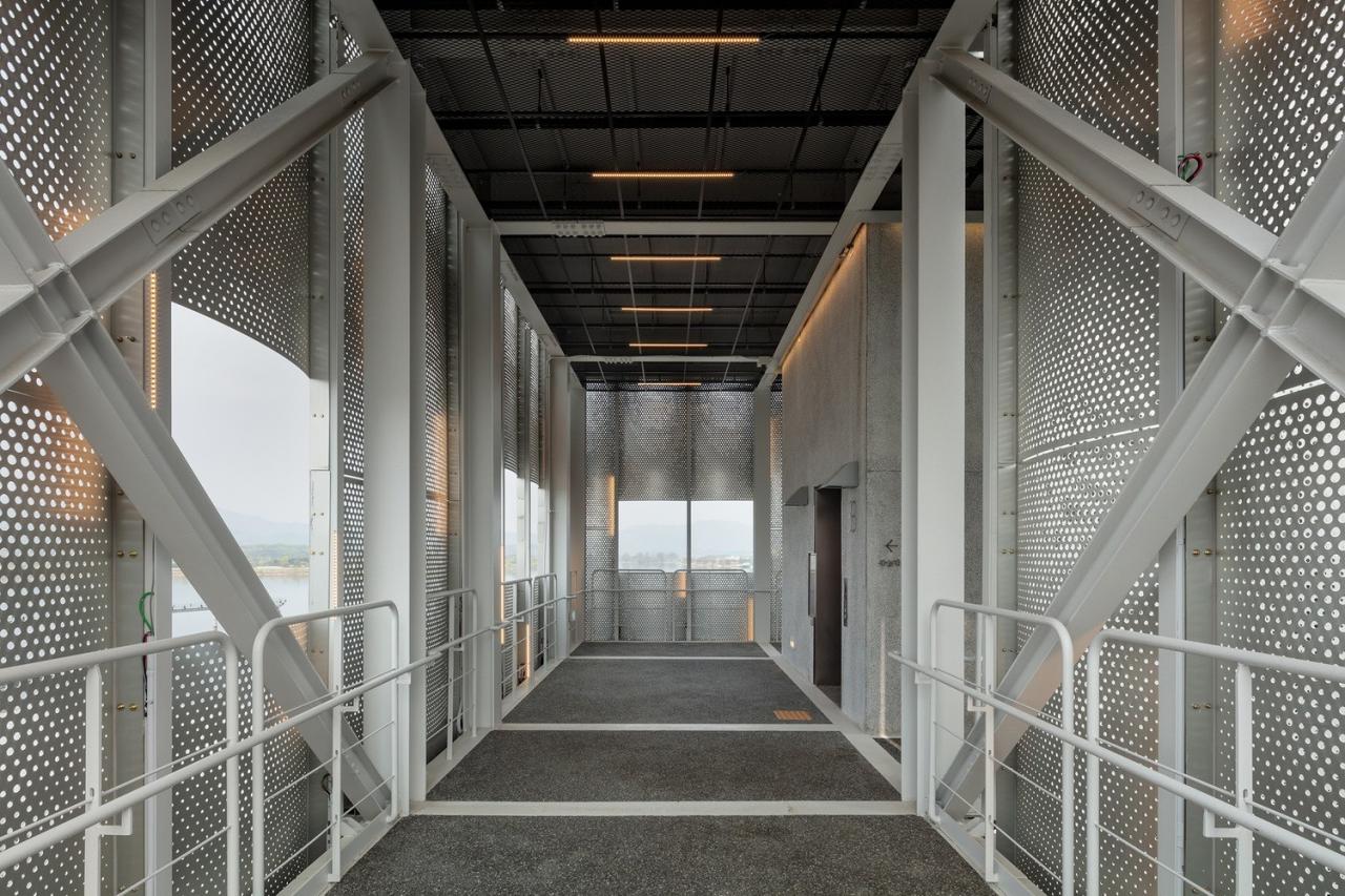 BIM建筑|穿孔板高阶用法,千高原观景台 / Emer-sys BIM建筑|穿孔板高阶用法,千高原观景台 / Emer-sys