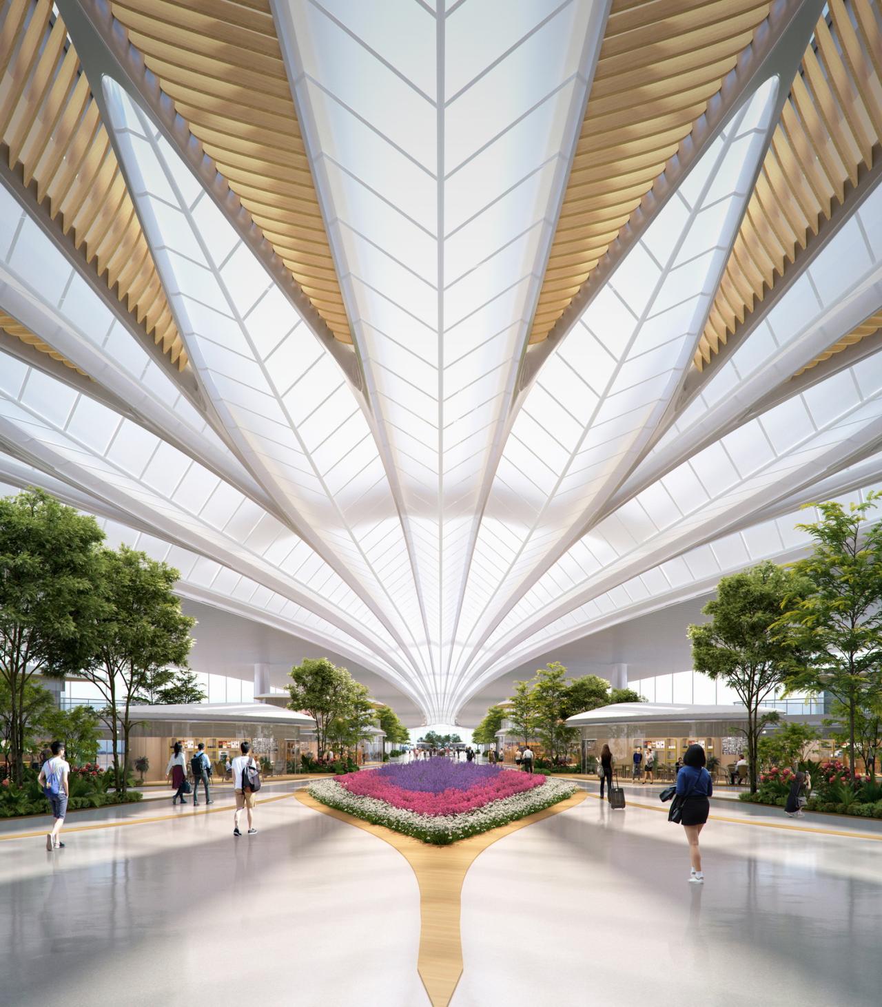 BIM建筑|长春机场新航站楼中标方案 / MAD联合体 BIM建筑|长春机场新航站楼中标方案 / MAD联合体