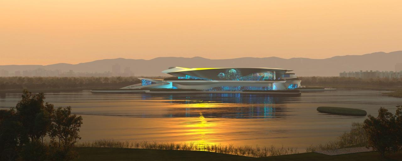 BIM建筑|成都科幻馆:2023世界科幻大会和雨果奖主会场 / 扎哈事务所 BIM建筑|成都科幻馆:2023世界科幻大会和雨果奖主会场 / 扎哈事务所