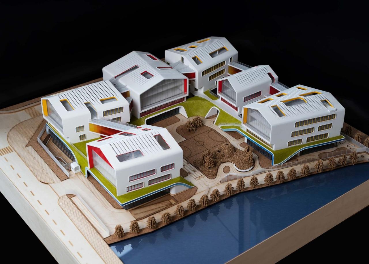BIM建筑|金昌蒙德斐尔.幼儿园 / 零壹城市建筑事务所 BIM建筑|金昌蒙德斐尔.幼儿园 / 零壹城市建筑事务所