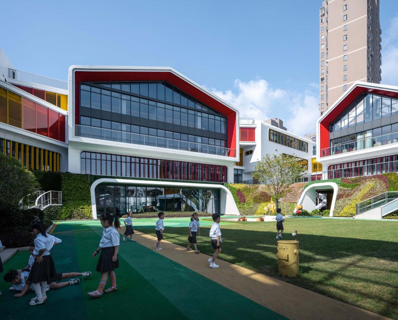 BIM建筑|金昌蒙德斐尔.幼儿园 / 零壹城市建筑事务所 BIM建筑|金昌蒙德斐尔.幼儿园 / 零壹城市建筑事务所