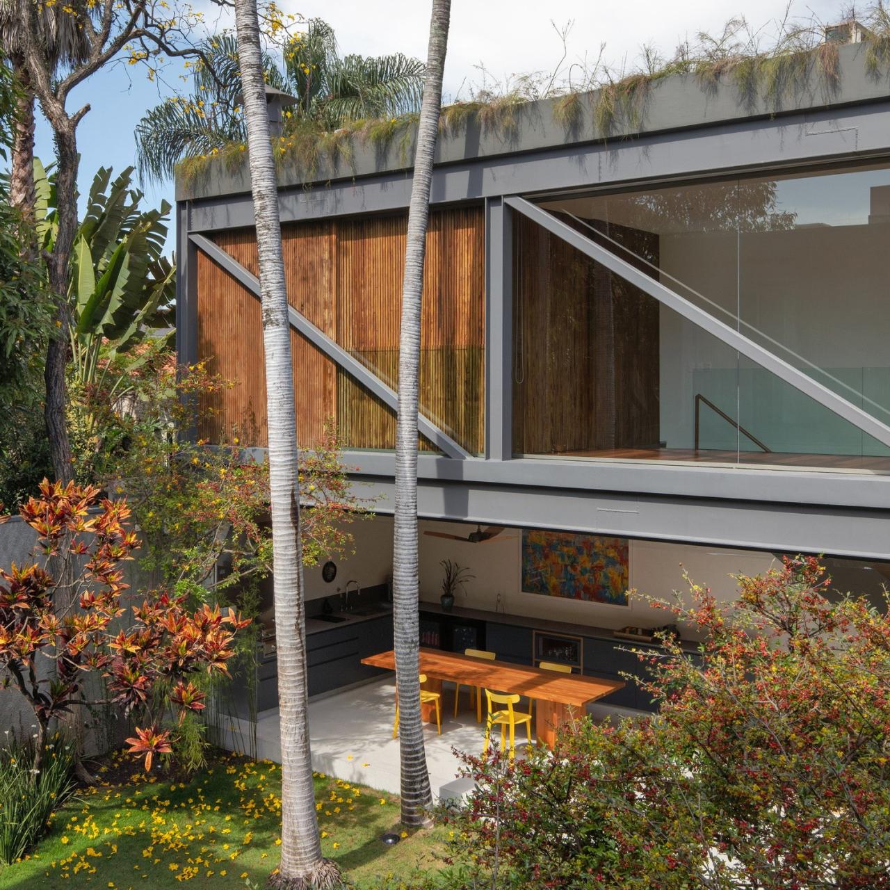 BIM建筑|桁架住宅 / Terra Capobianco + Galeria Arquitetos BIM建筑|桁架住宅 / Terra Capobianco + Galeria Arquitetos