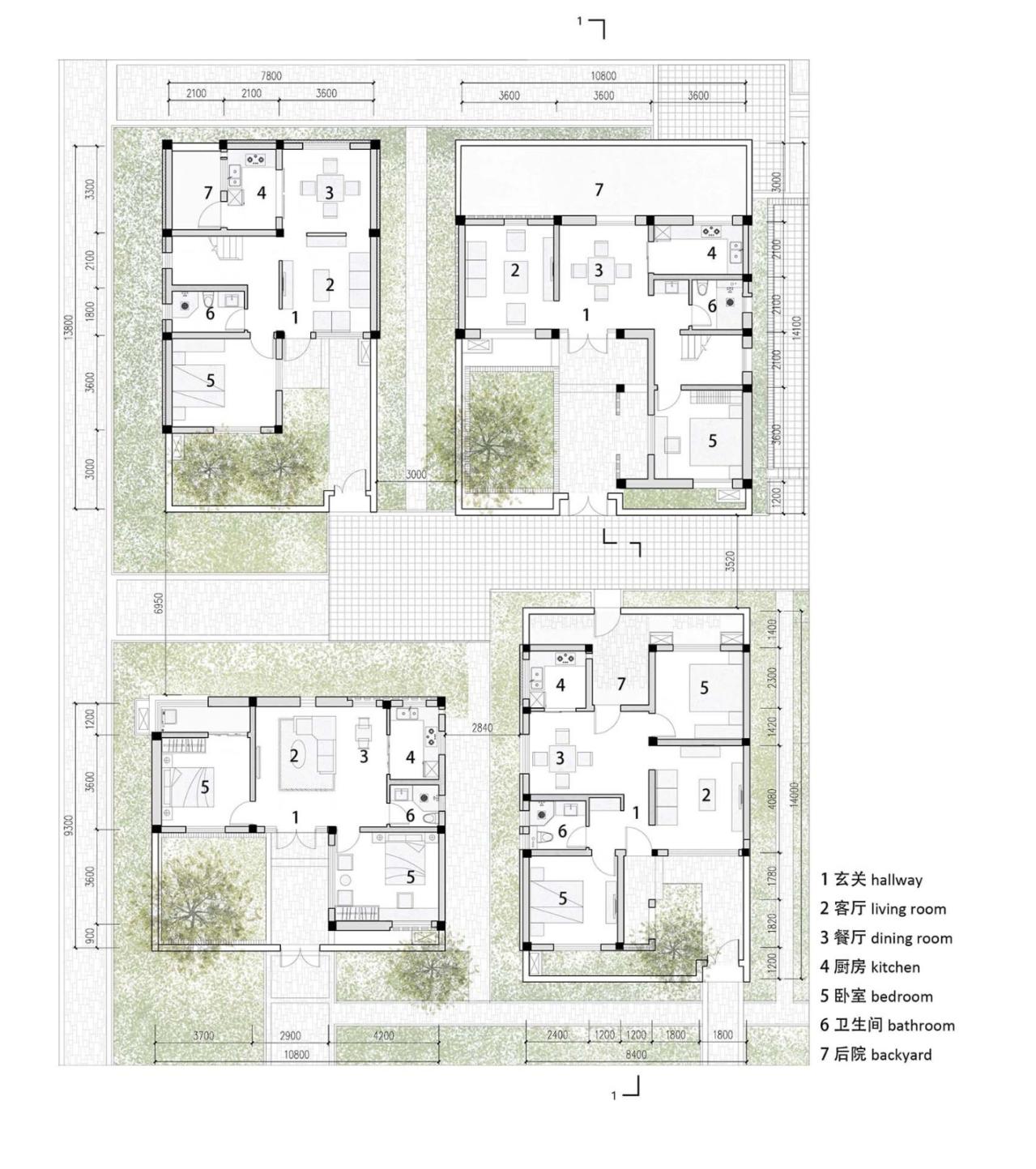 BIM建筑|阜宁县益林镇穆沟村新型社区 / 南大设计院周凌工作室 BIM建筑|阜宁县益林镇穆沟村新型社区 / 南大设计院周凌工作室