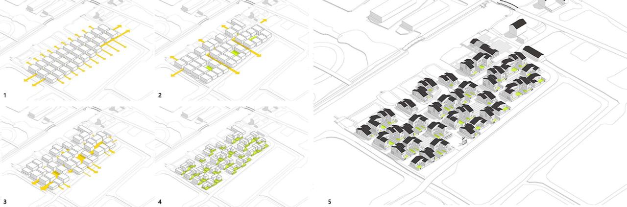 BIM建筑|阜宁县益林镇穆沟村新型社区 / 南大设计院周凌工作室 BIM建筑|阜宁县益林镇穆沟村新型社区 / 南大设计院周凌工作室
