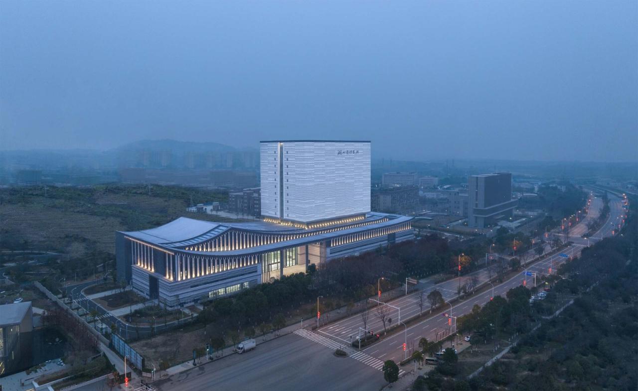 BIM建筑|湖北省档案馆新馆 / 中南建筑设计院 BIM建筑|湖北省档案馆新馆 / 中南建筑设计院