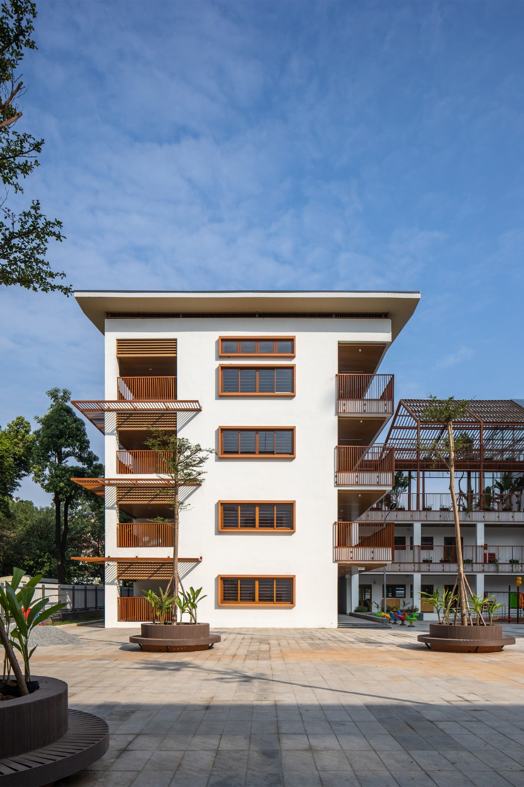 BIM建筑|Dich Vong Hau 幼儿园 / Sunjin Vietnam Joinventure Company BIM建筑|Dich Vong Hau 幼儿园 / Sunjin Vietnam Joinventure Company