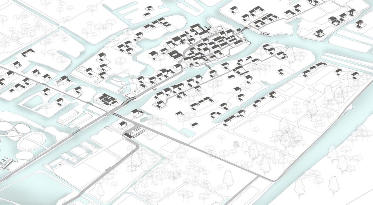 BIM建筑|阜宁县益林镇穆沟村新型社区 / 南大设计院周凌工作室 BIM建筑|阜宁县益林镇穆沟村新型社区 / 南大设计院周凌工作室