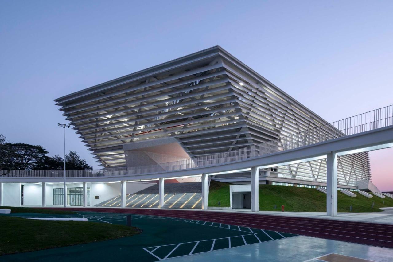 BIM建筑|南海桂城金桂高中 / 竖梁社 BIM建筑|南海桂城金桂高中 / 竖梁社