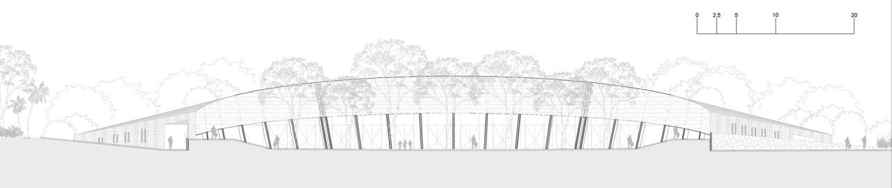 BIM建筑|覆盖在大地上,查普尔特佩克环境文化中心 / ERREqERRE Arquitectura y Urbanismo + Taller ID BIM建筑|覆盖在大地上,查普尔特佩克环境文化中心 / ERREqERRE Arquitectura y Urbanismo + Taller ID