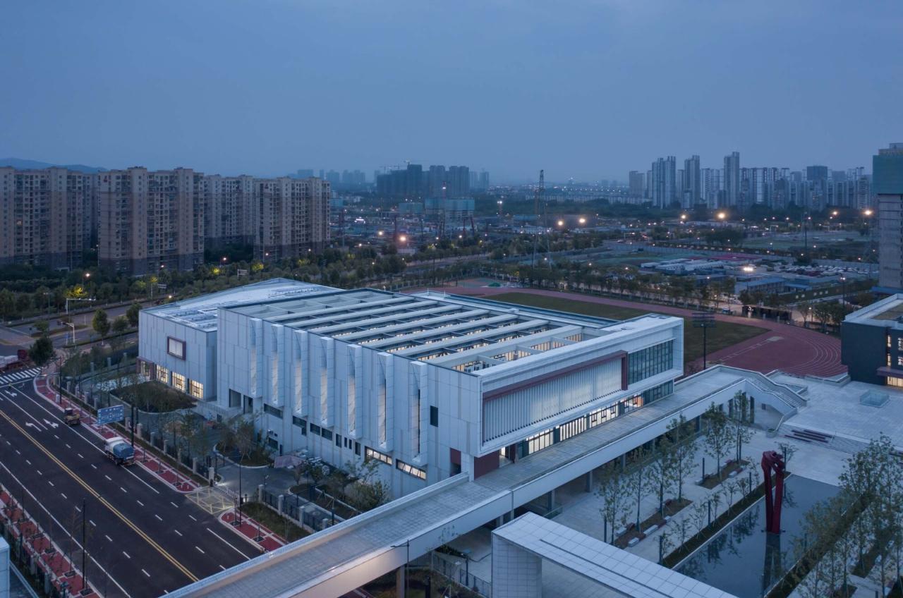 BIM建筑|南京中华中学雨花校区 / 东南大学建筑设计研究院 BIM建筑|南京中华中学雨花校区 / 东南大学建筑设计研究院
