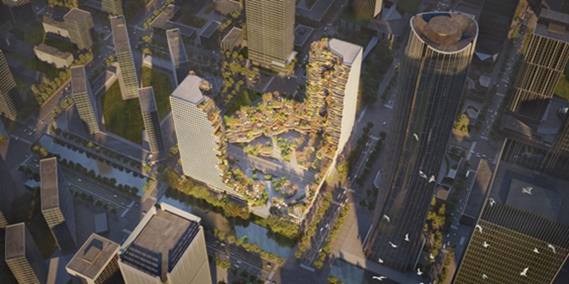 BIM建筑|MVRDV设计南京绿洲大厦 BIM建筑|MVRDV设计南京绿洲大厦